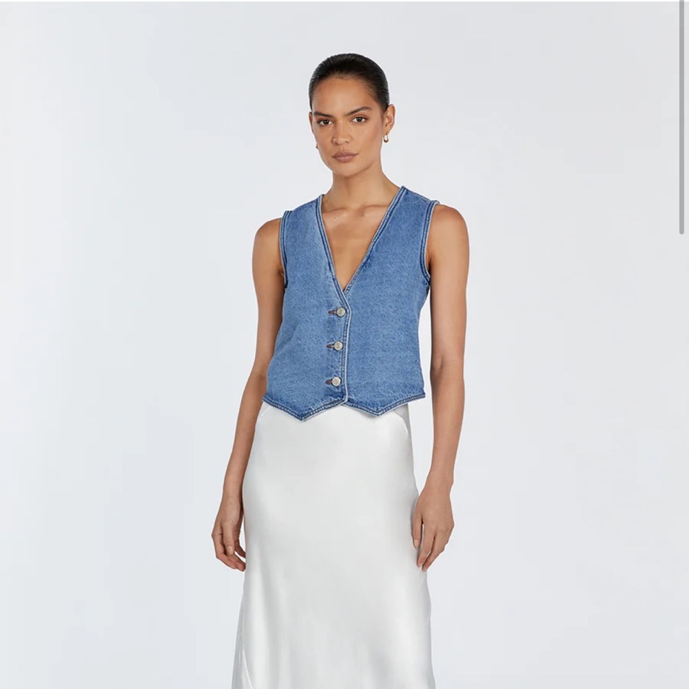 DISSH Lennon Vin/Blue Denim Vest